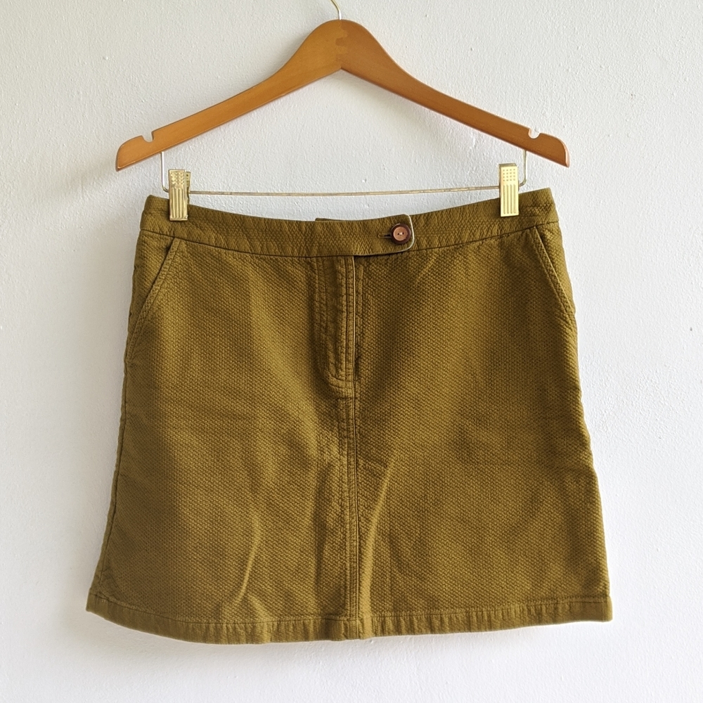 SOLD Anthropologie Pickstitched Skirt